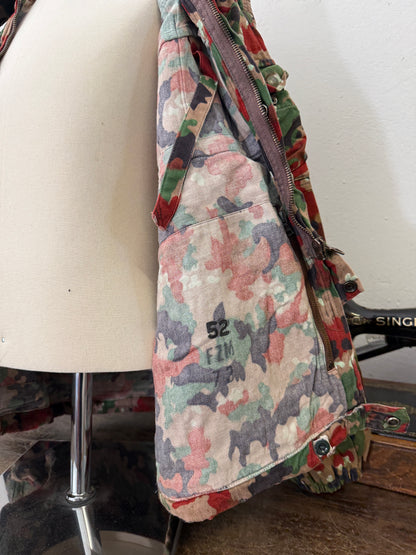 Vintage Swiss Army Camo Jacket M70 “L/XL”