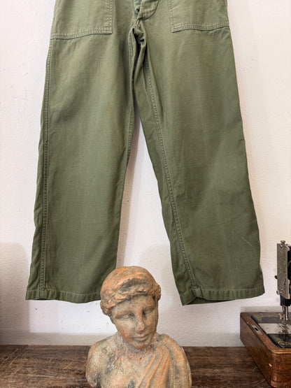 Vintage Og 107 Us Army Fatigue Pants “W29”