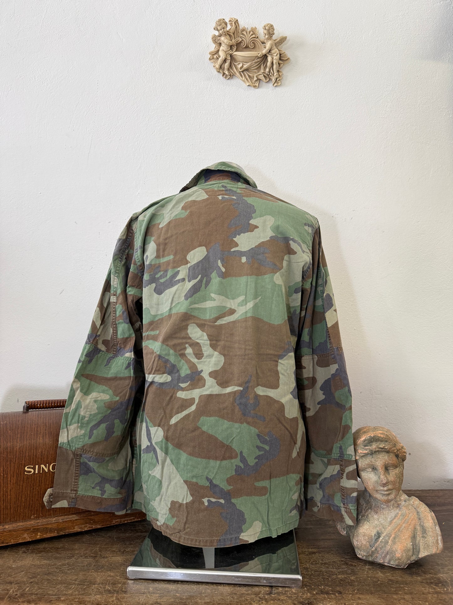 Vintage Ripstop Woodland Us Army Jacket “L”