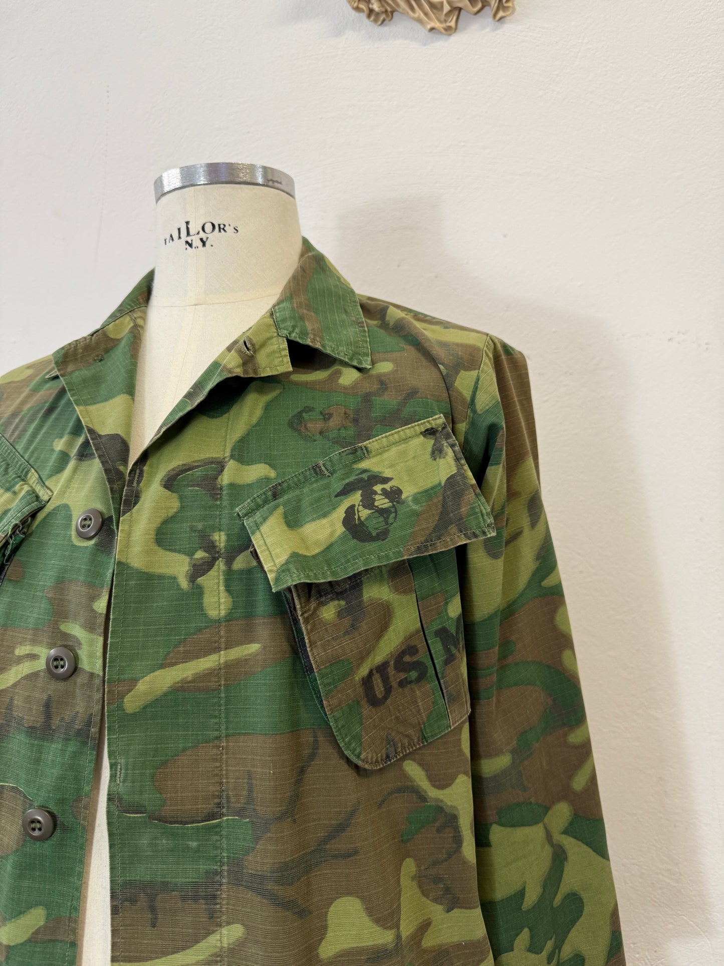 Vintage USMC Jungle Jacket ERDL Ripstop “S/M”