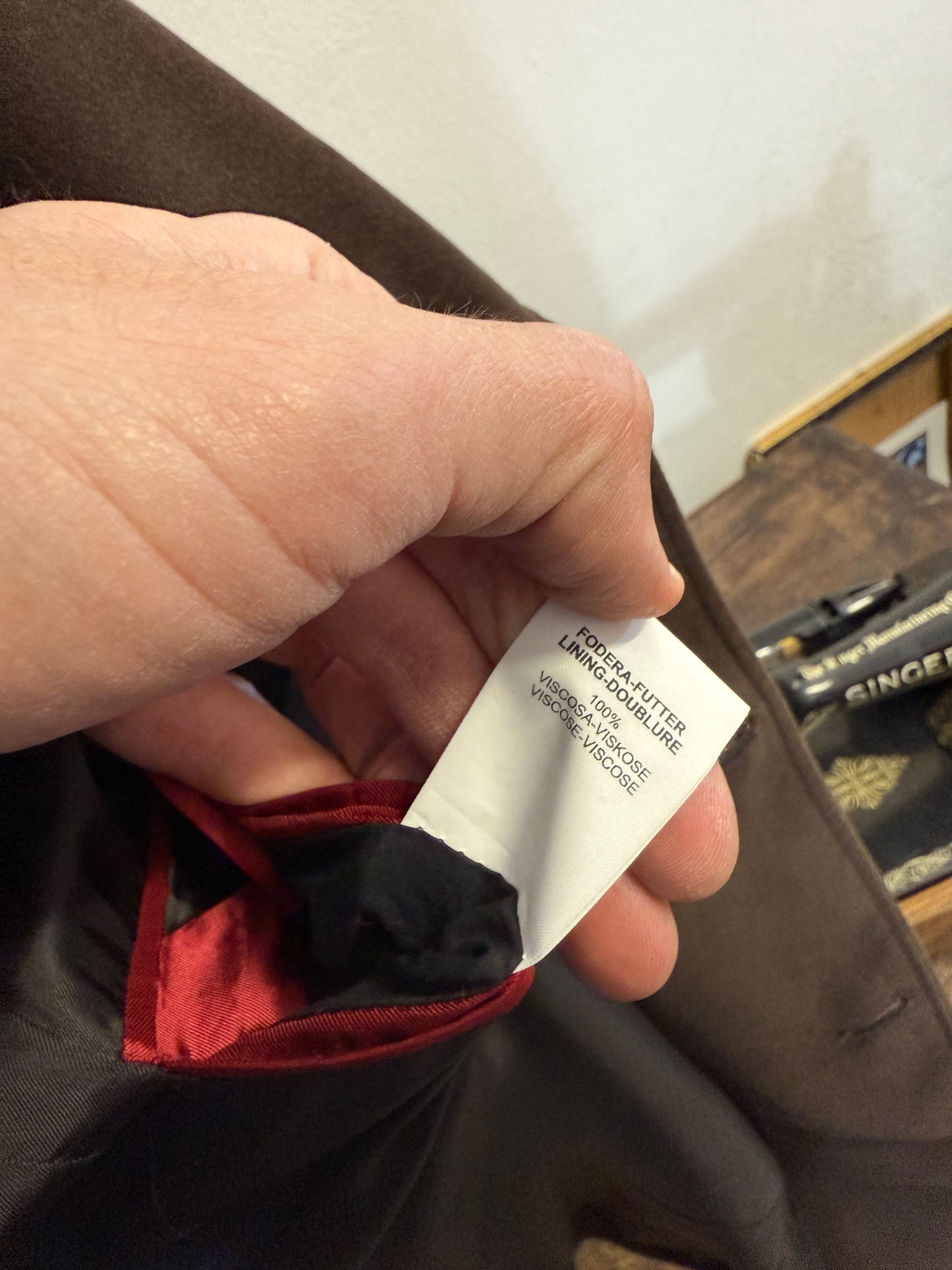 Vintage Brown Fay Jacket “XL”