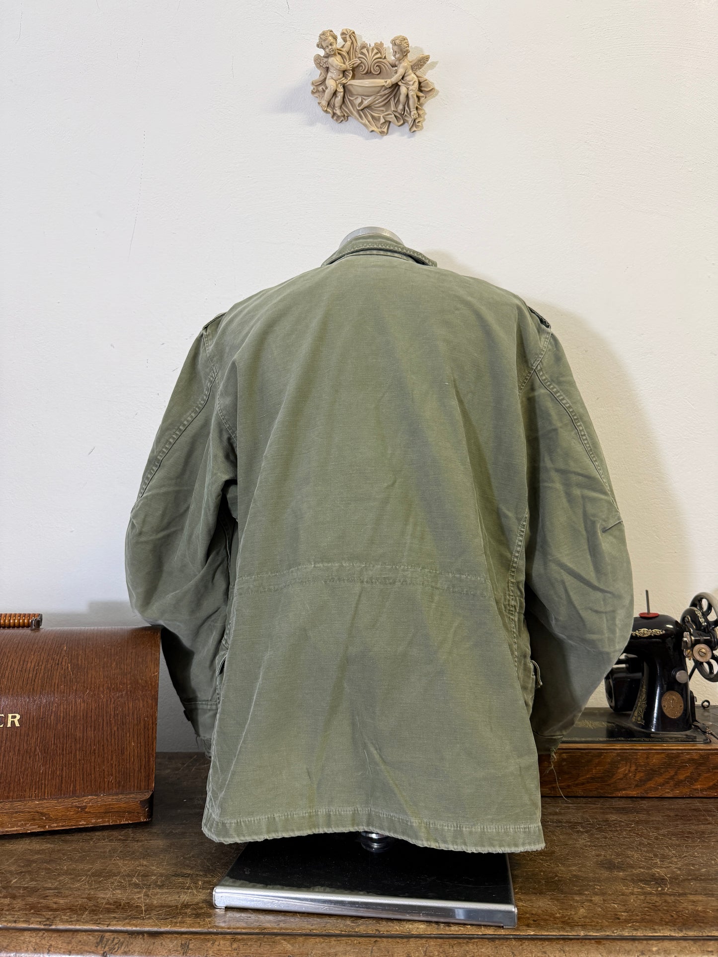 Distressed Vintage Field Jacket M51 US Army “L/XL”