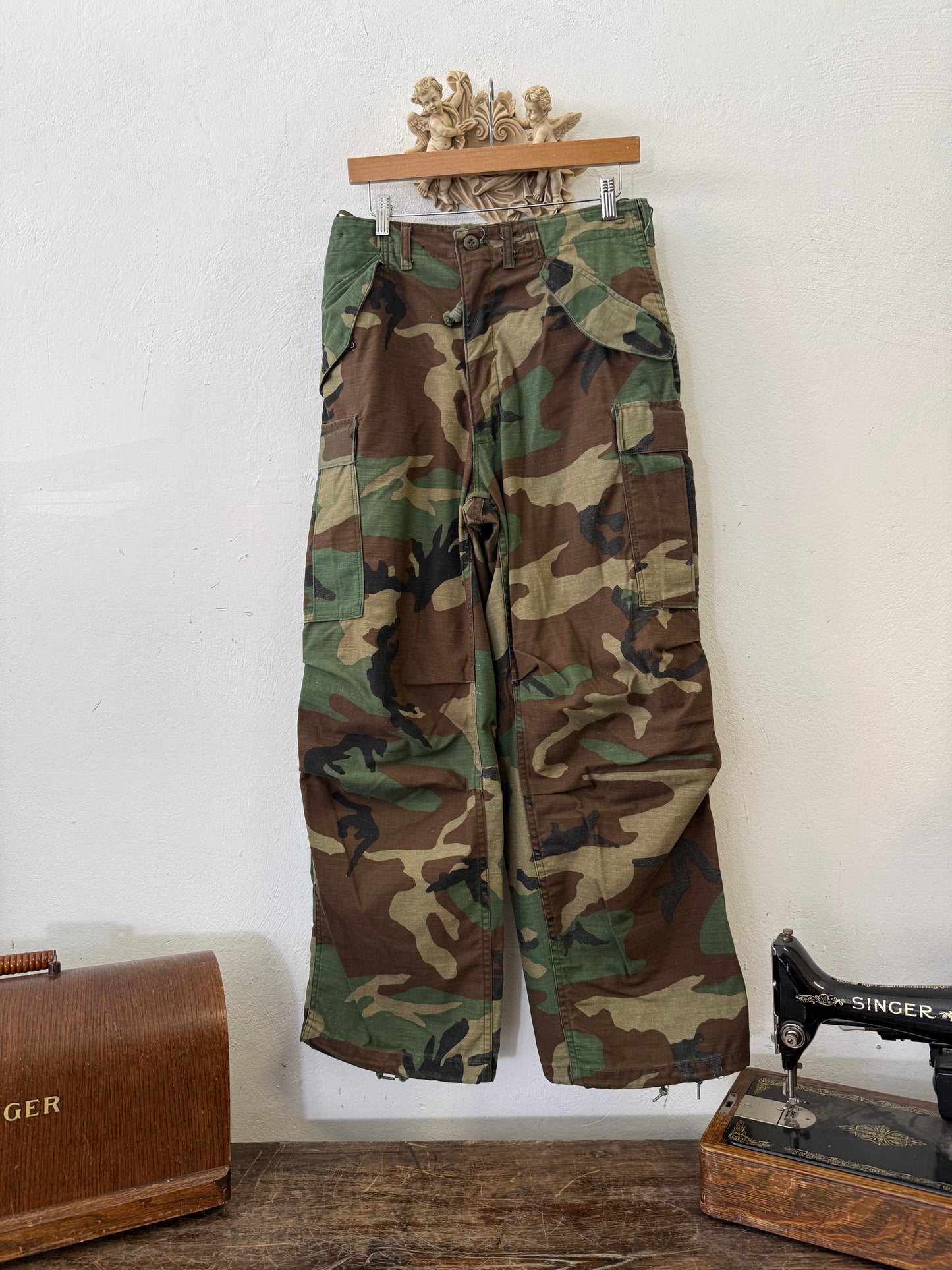 Vintage Woodland Cargo Pants M65 Us Army “W31”