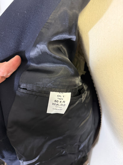 Vintage 00’s Italian Navy Double Breasted Jacket “L”