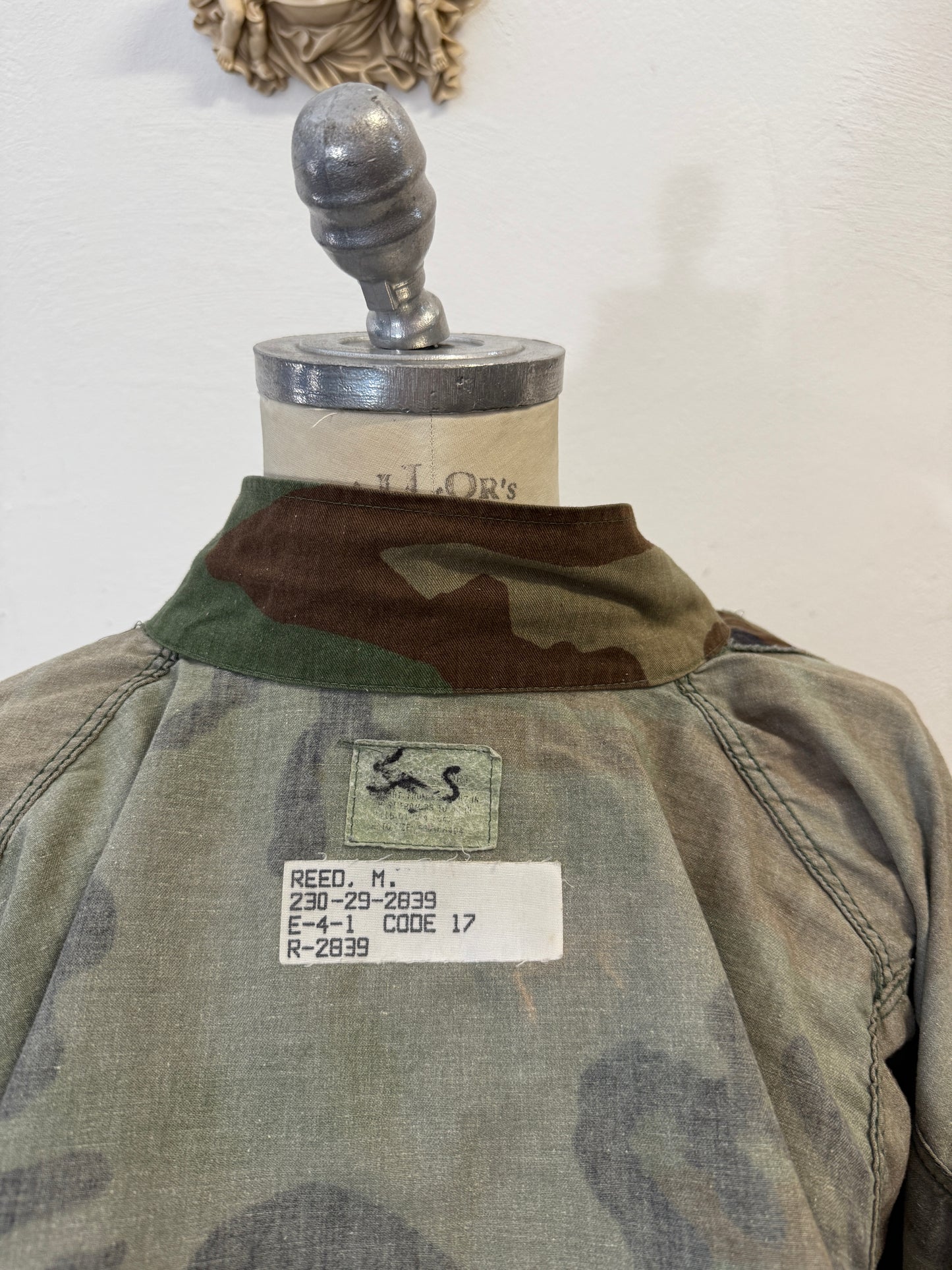 Vintage Woodland Jacket Us Army “S”