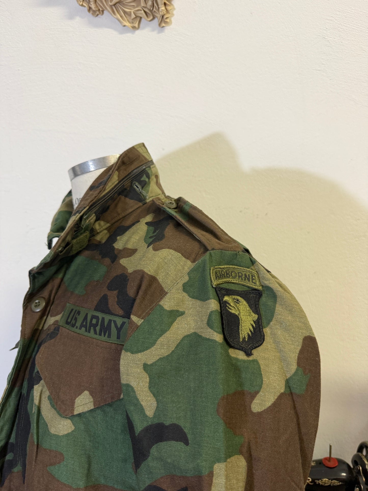 Vintage Woodland Field Jacket M65 Us Army “M/L”