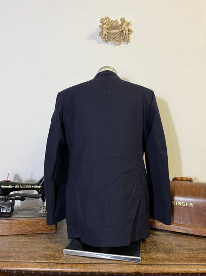 Vintage 90’s Italian Navy Double Breasted Jacket “L/XL”