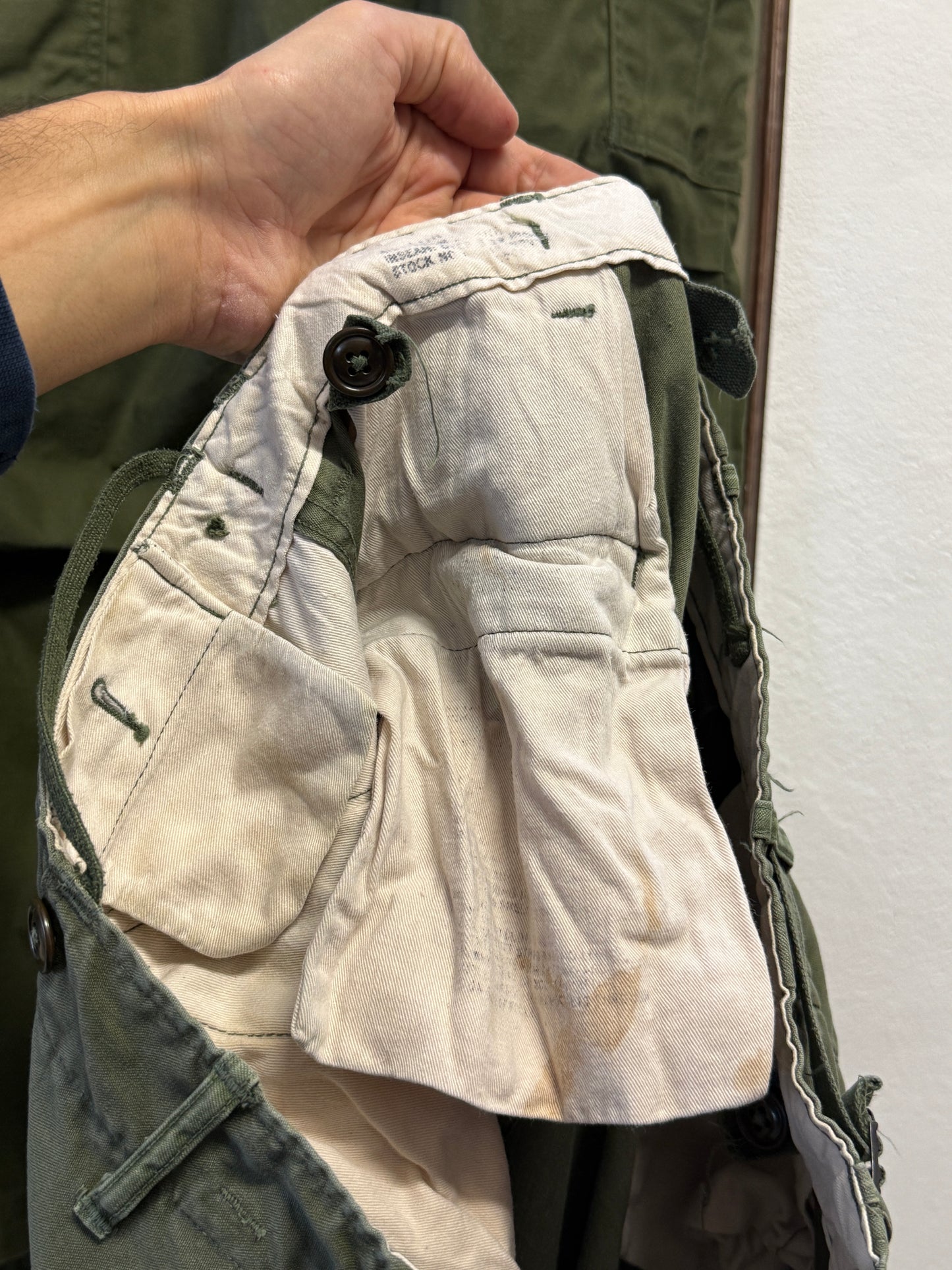 Vintage M51 Us Army Cargo Pants “W40”