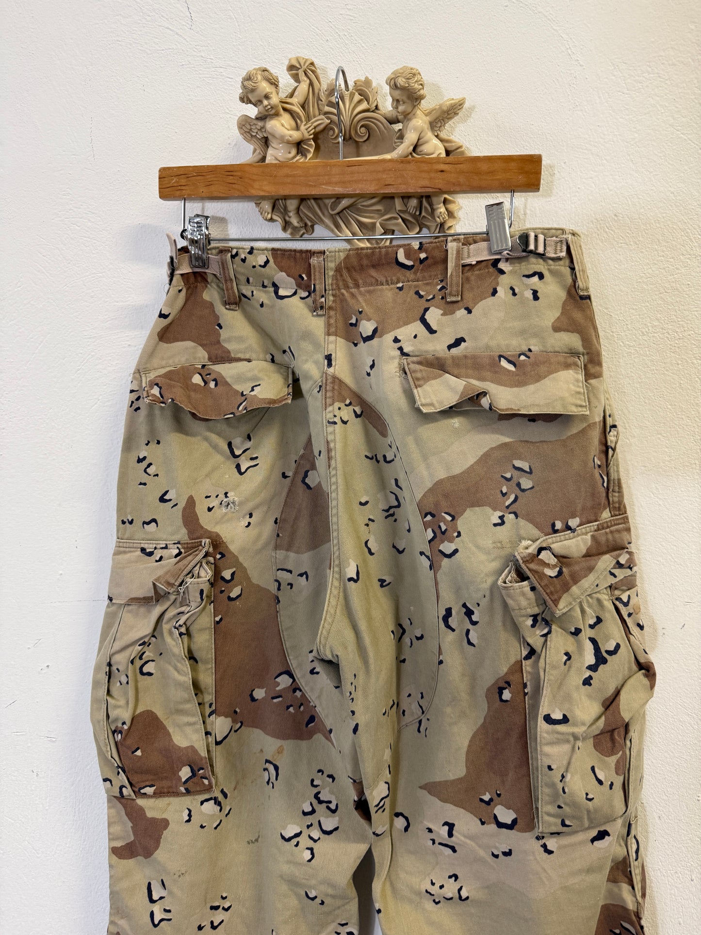 Vintage Desert Chocolate Cargo Pants Us Army “W33”