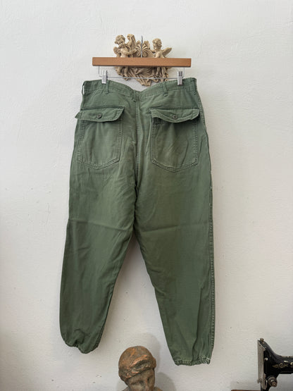 Vintage Og 107 Us Army Fatigue Pants “W33”