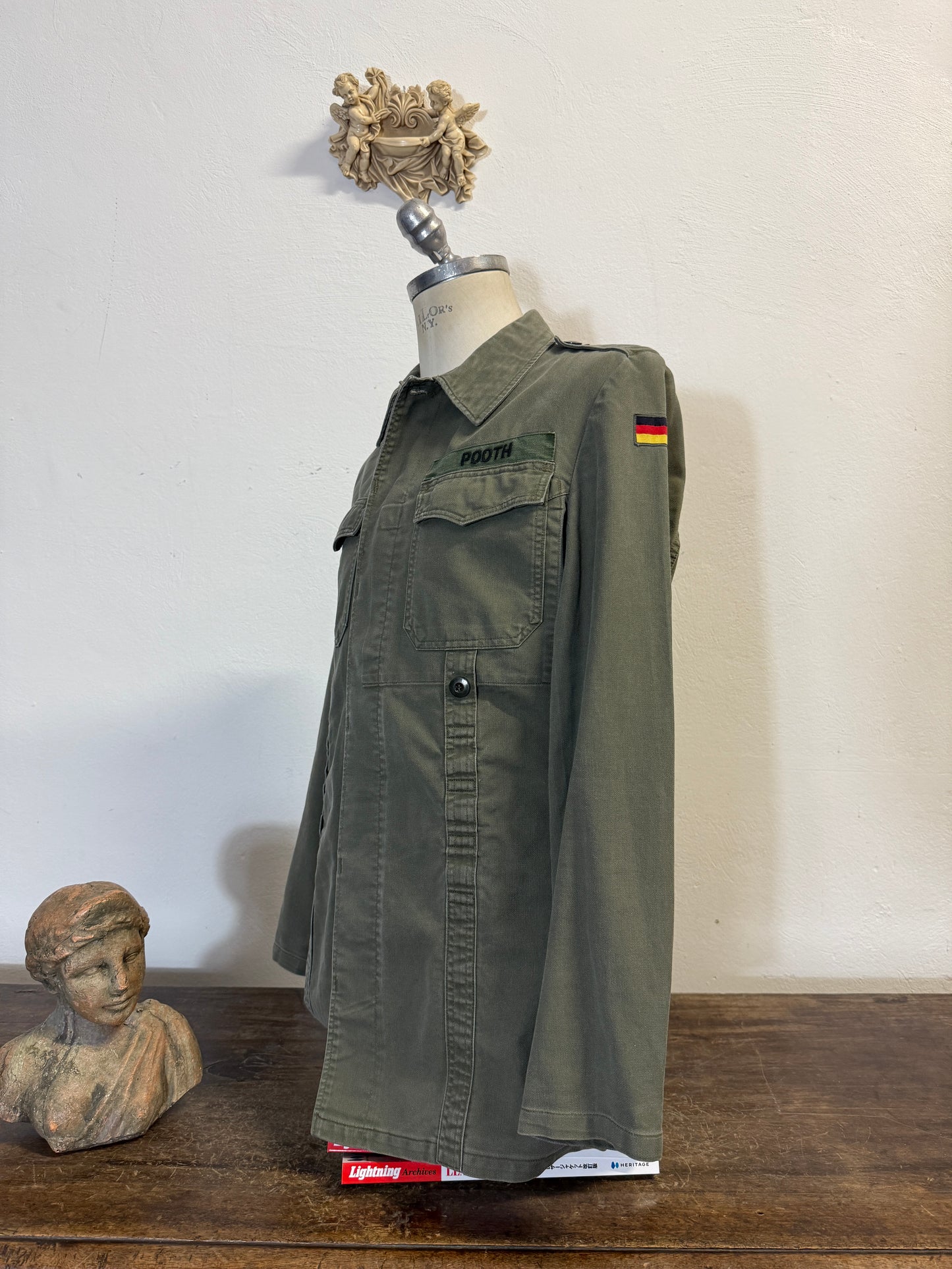 Vintage German Army Moleskin Jacket “L”
