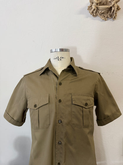 Vintage 80’s Italian Army Shirt “S/M”