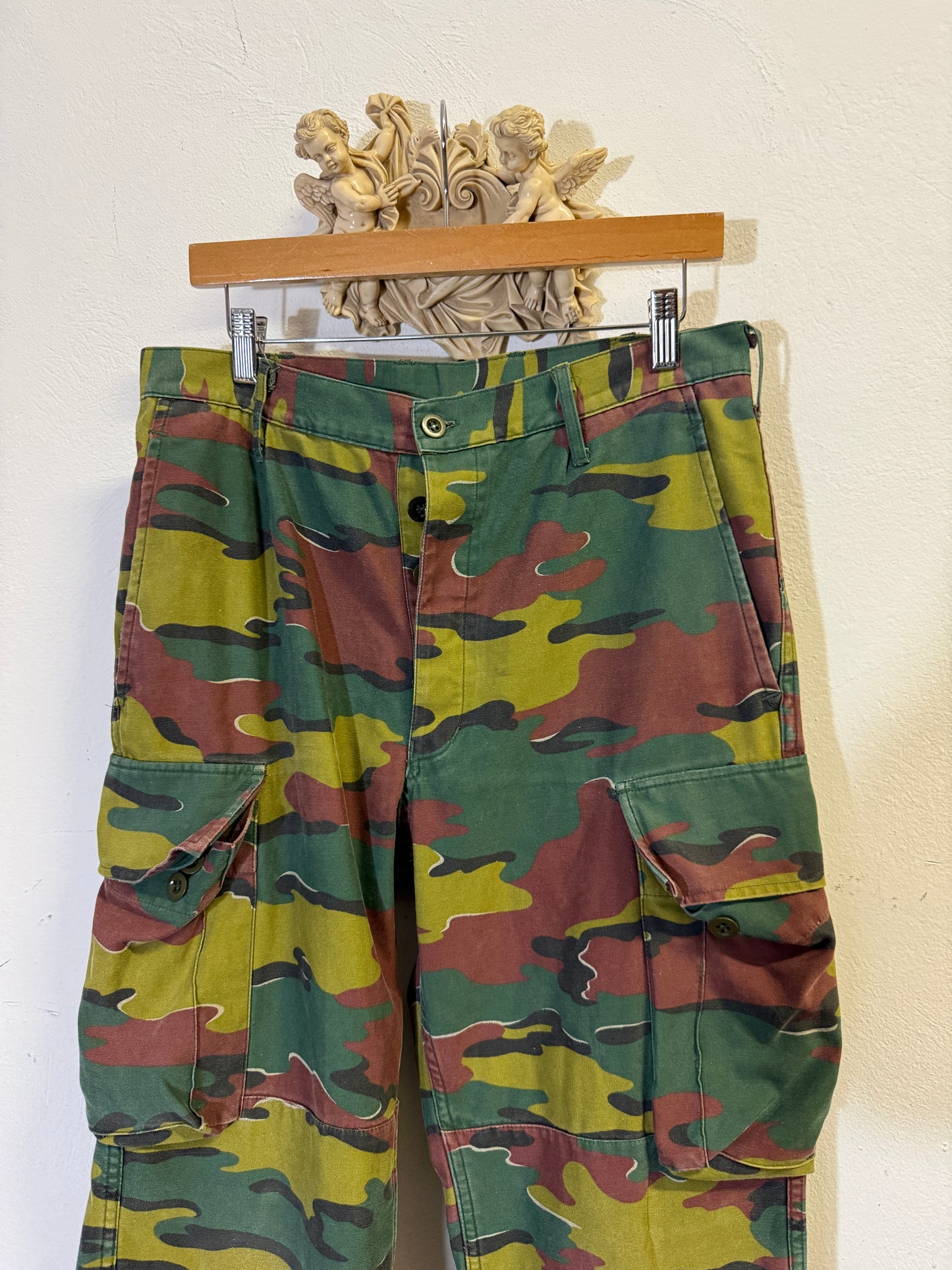 Vintage Belgian Army Camo Pants “W32”