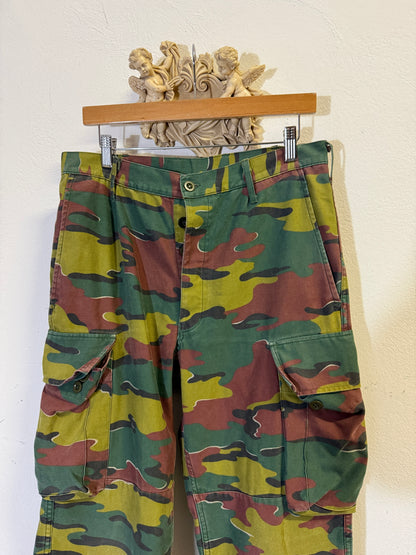 Vintage Belgian Army Camo Pants “W32”