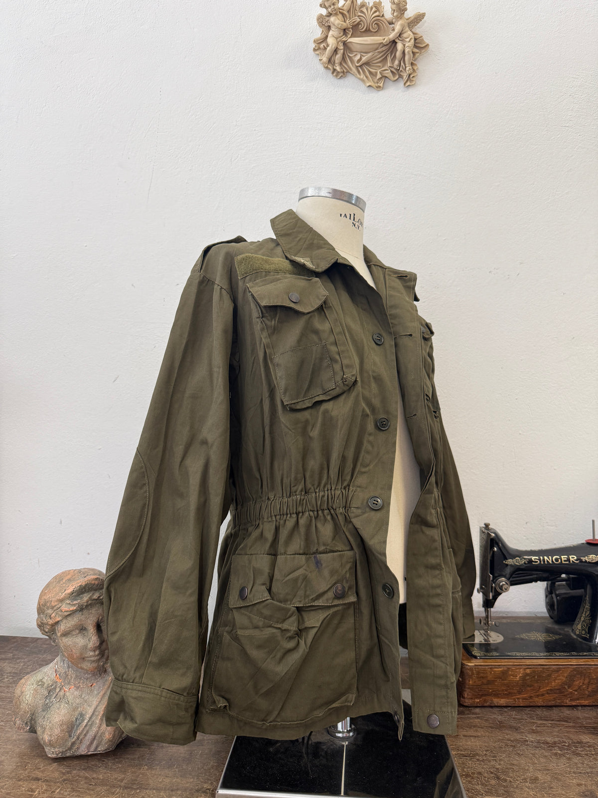 Vintage 80’s Italian Army Jacket “M”