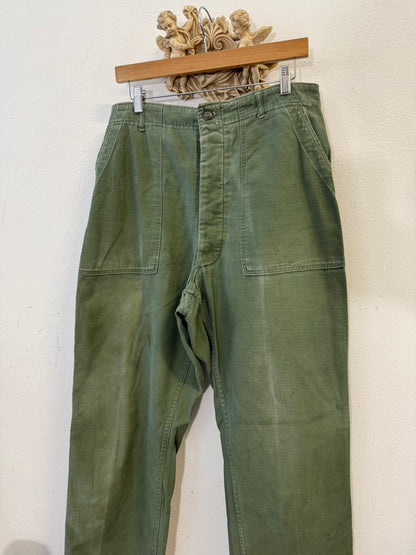 Vintage Og 107 Us Army Fatigue Pants “W32”