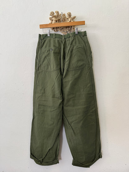Vintage Fatigue Pants Us Army “W31”