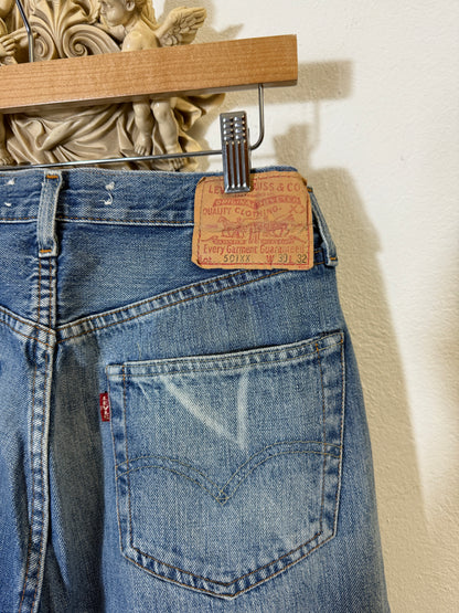 Vintage Selvedge Levi’s 501XX Big E Made in Usa “W32 L30”