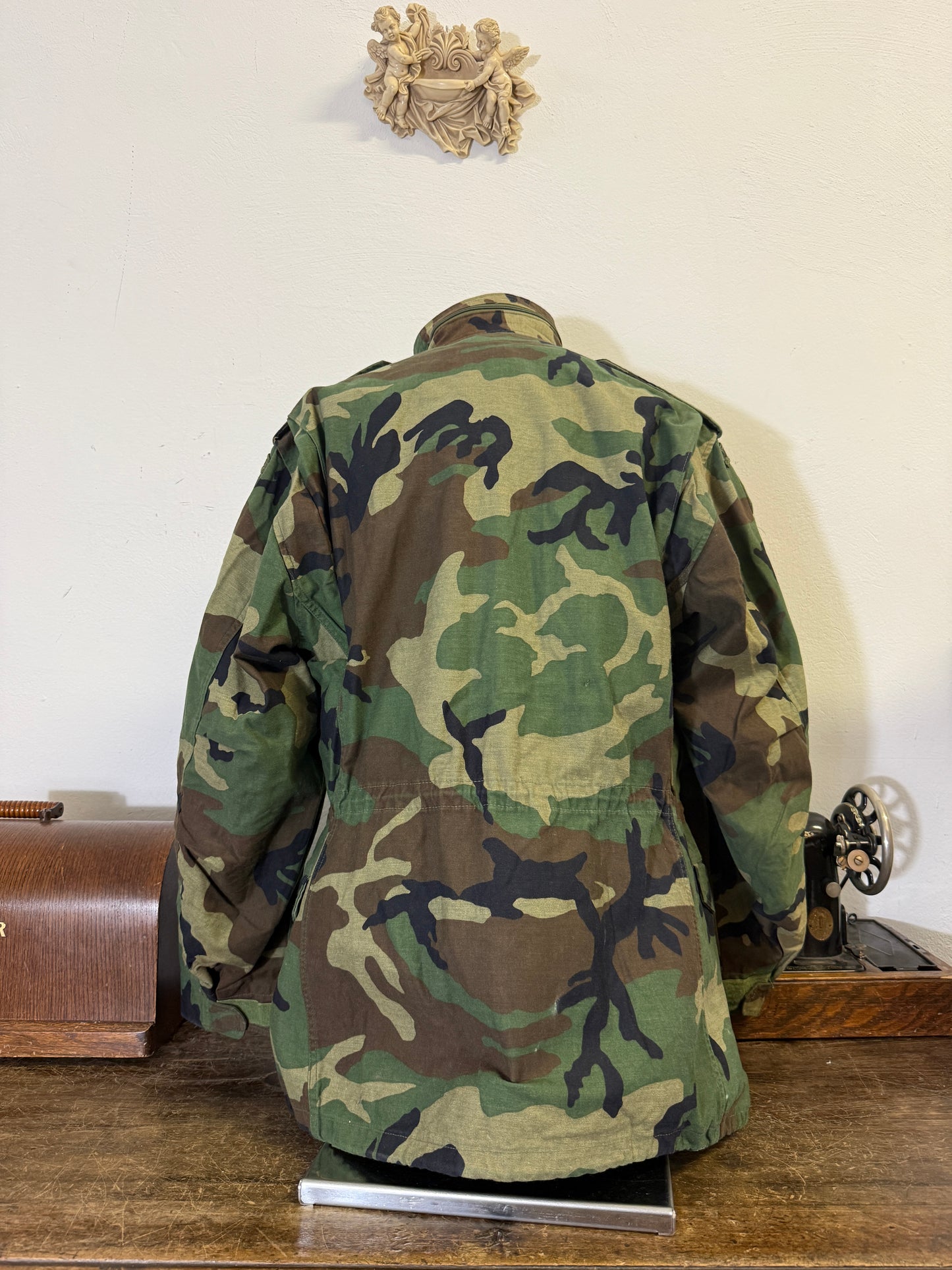 Vintage Woodland Field Jacket M65 Us Army “L/XL”