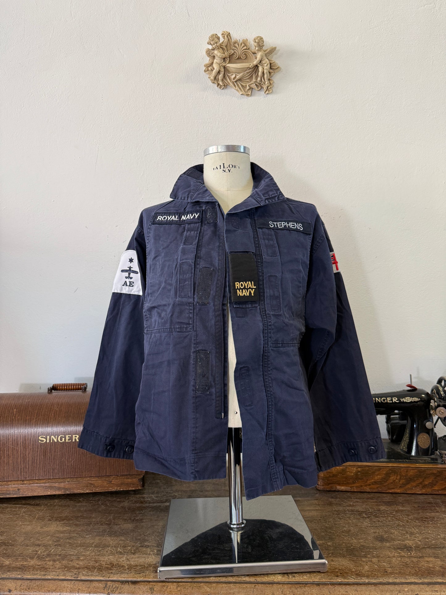 Vintage British Royal Navy Jacket “M”