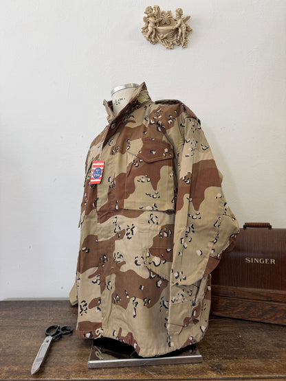 Desert Camo Field Jacket M65 Made in Usa “XL”