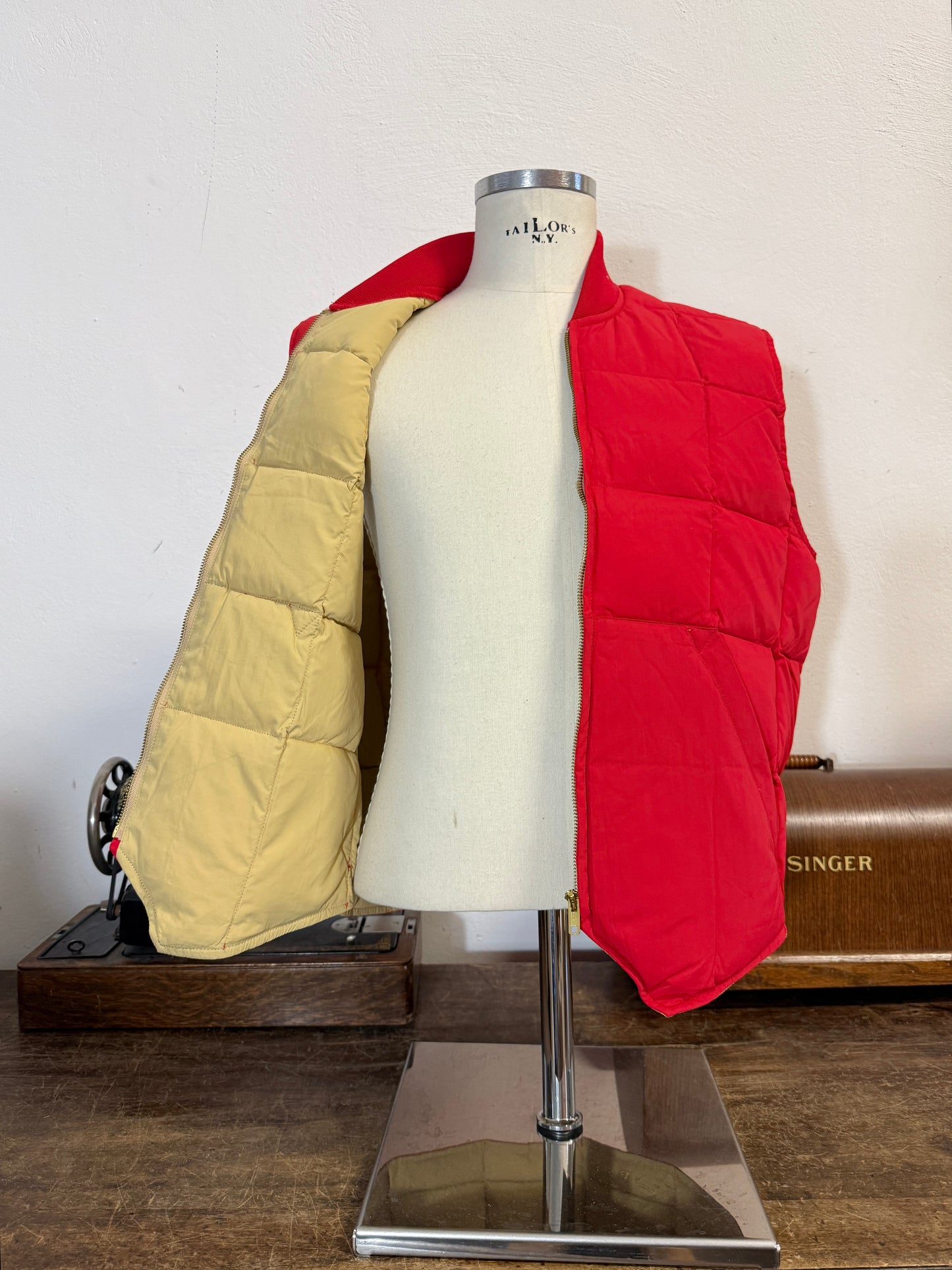 Chesapeake’s Down Vest Seattle - Rescue Red