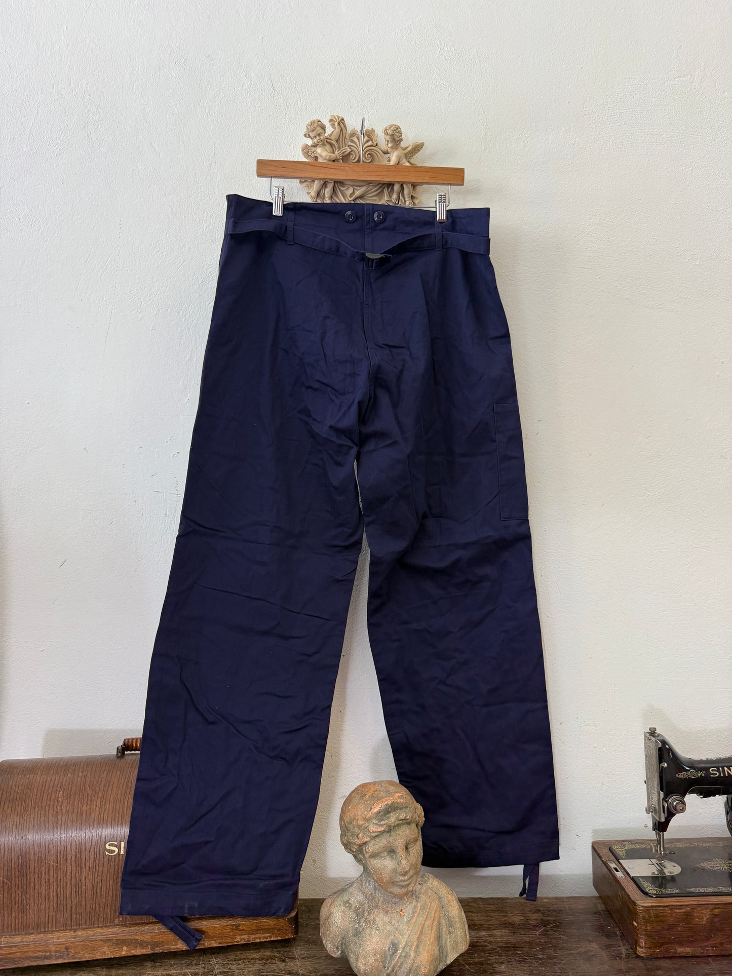 Vintage German Army Work Pants HBT “W36”