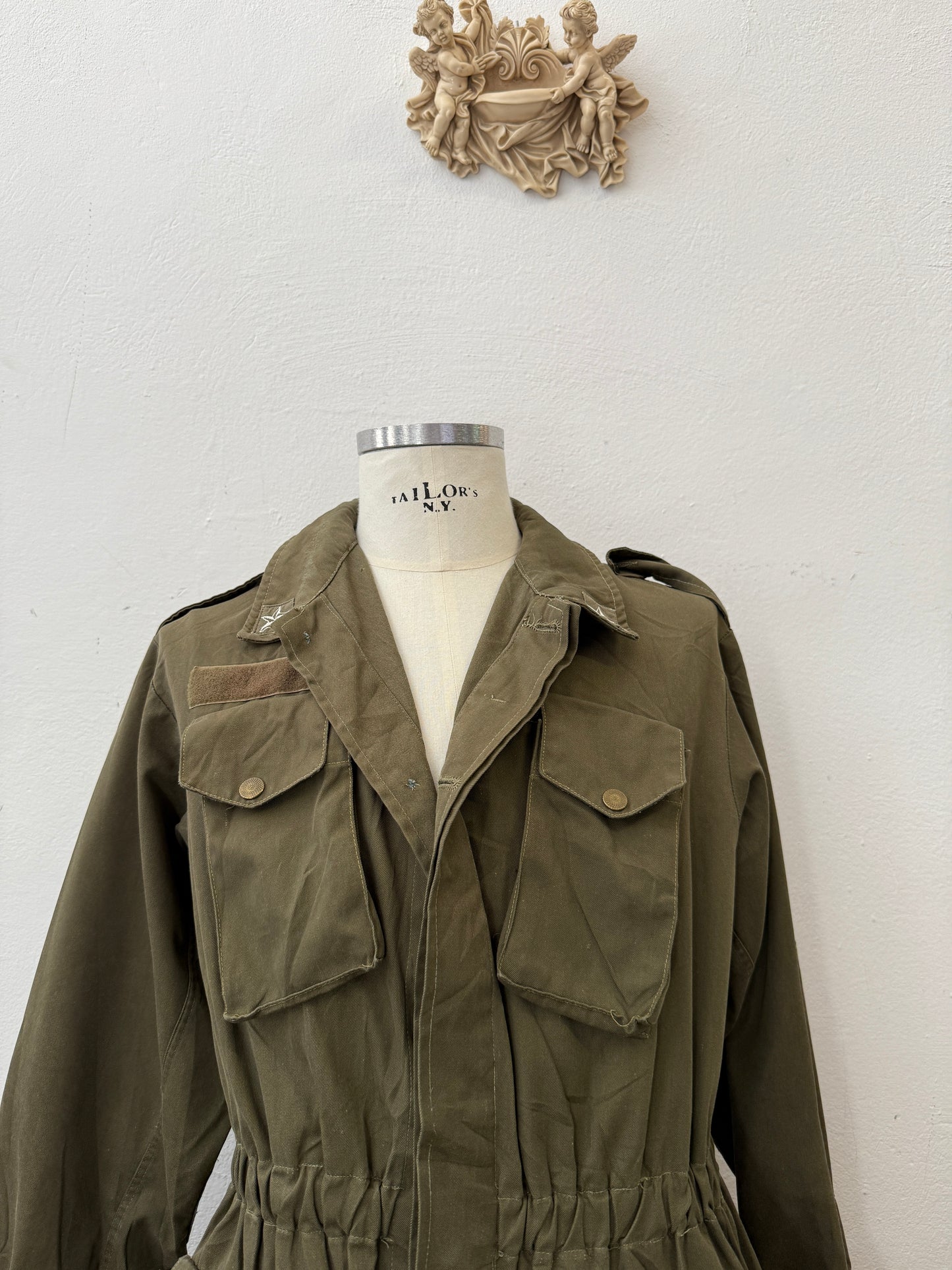 Vintage 80’s Italian Army Jacket “M”