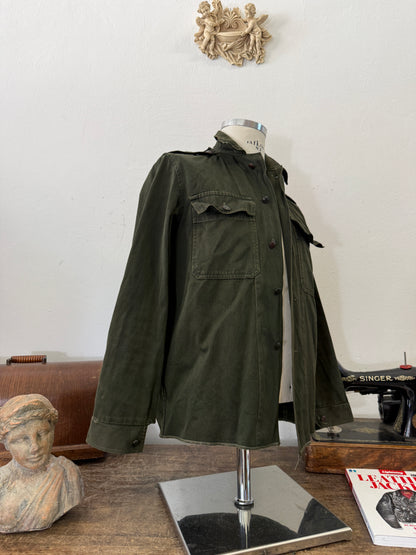 Vintage 80’s Faded Hungarian Army Shirt “S”