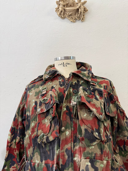 Vintage Swiss Army Camo Jacket M70 “M”