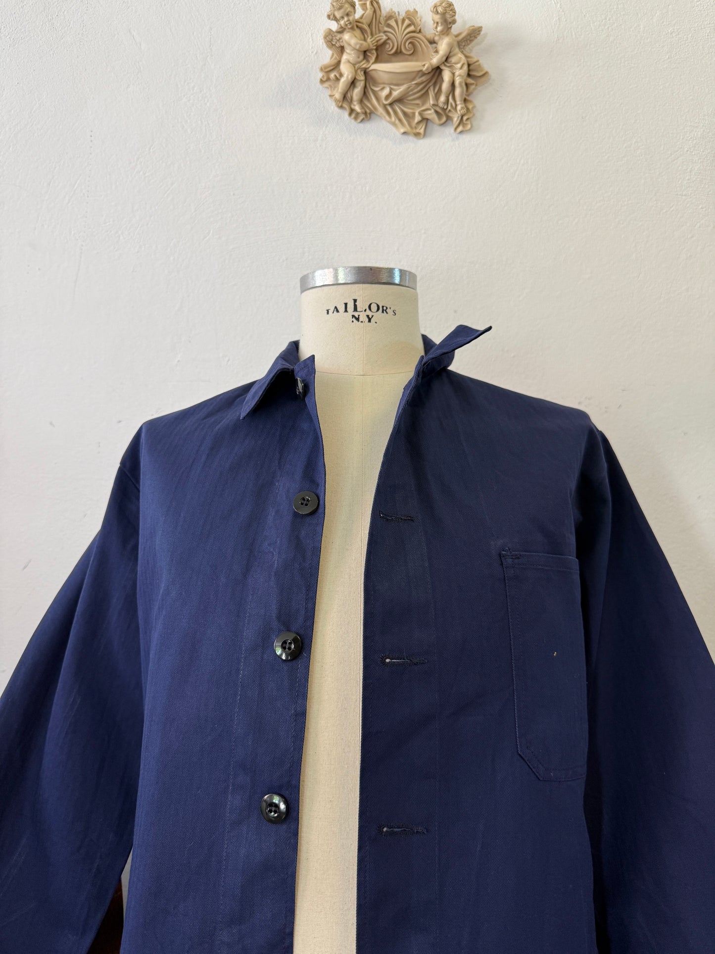 Vintage 90’s German Army Work Jacket HBT “L”