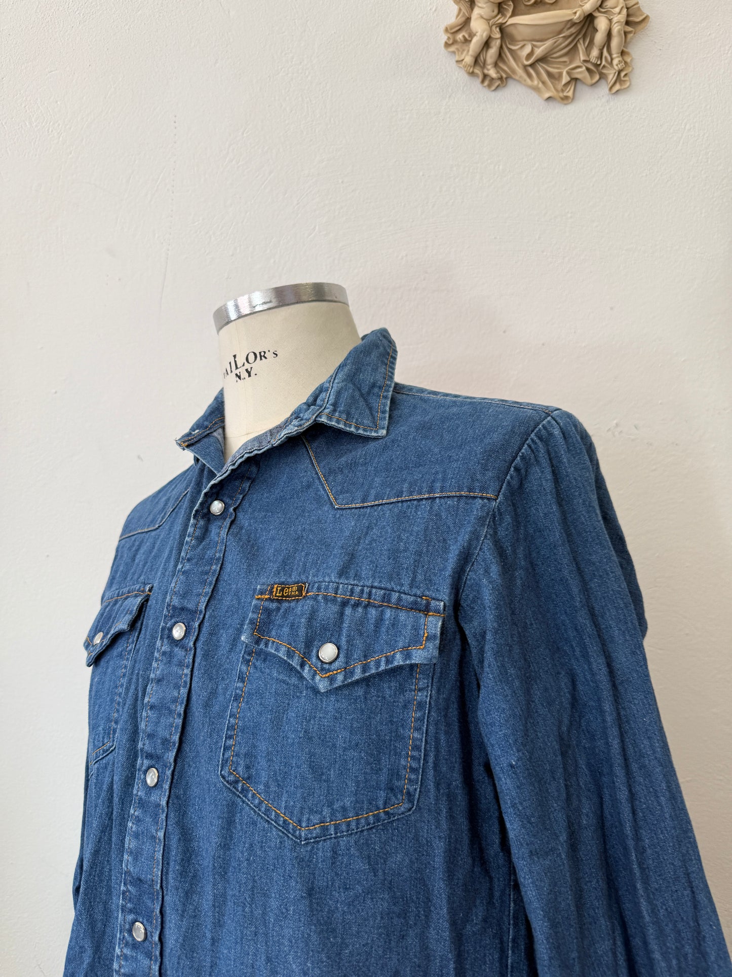 Vintage Lee Denim Shirt “S/M”