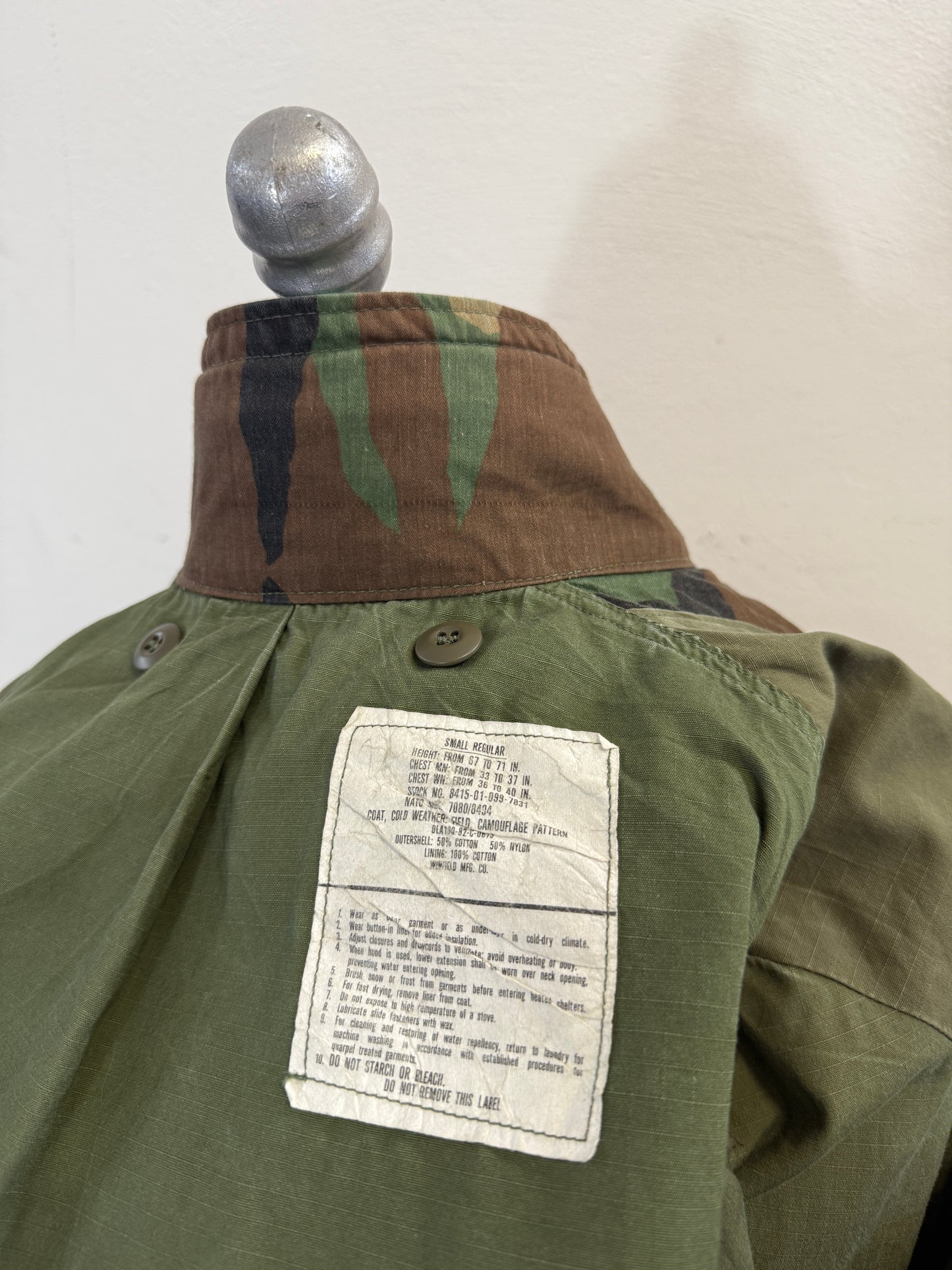 Vintage Woodland Field Jacket M65 Us Army “M”