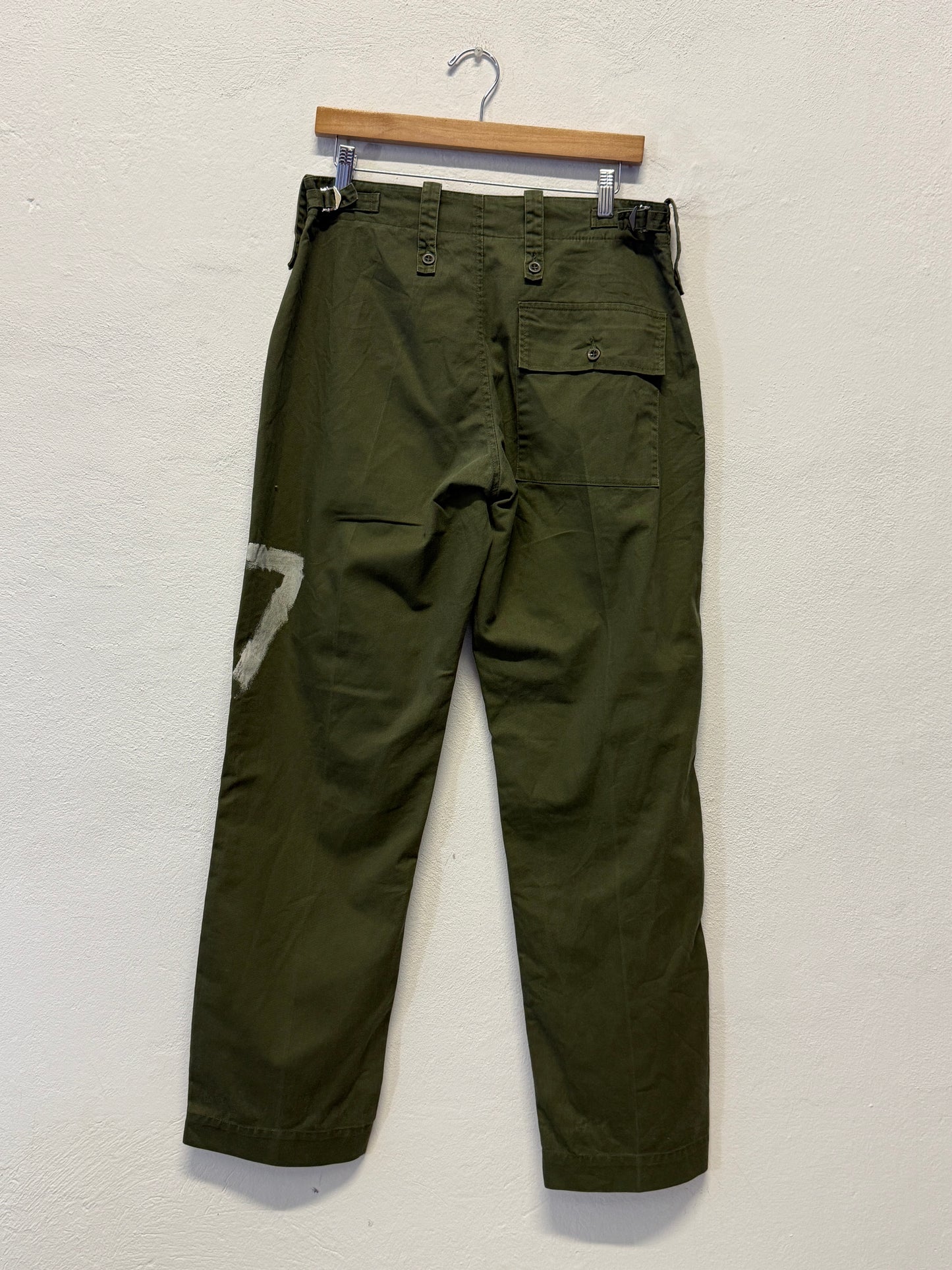 Vintage British Fatigue Army Pants “W32”