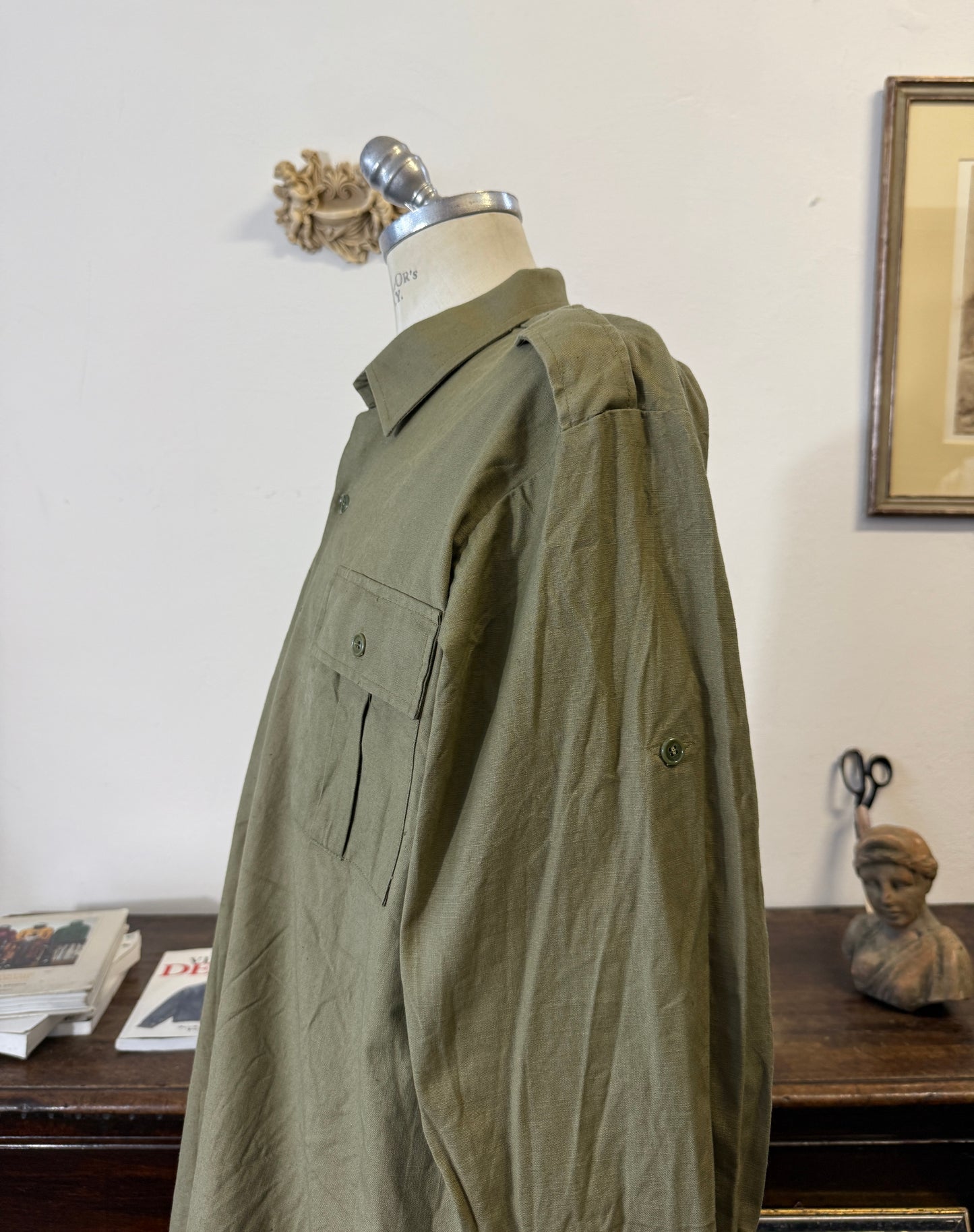 Vintage Romanian Army Shirt “XL”