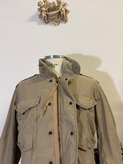 Vintage Khaki Field Jacket M65 Us Army  “M”