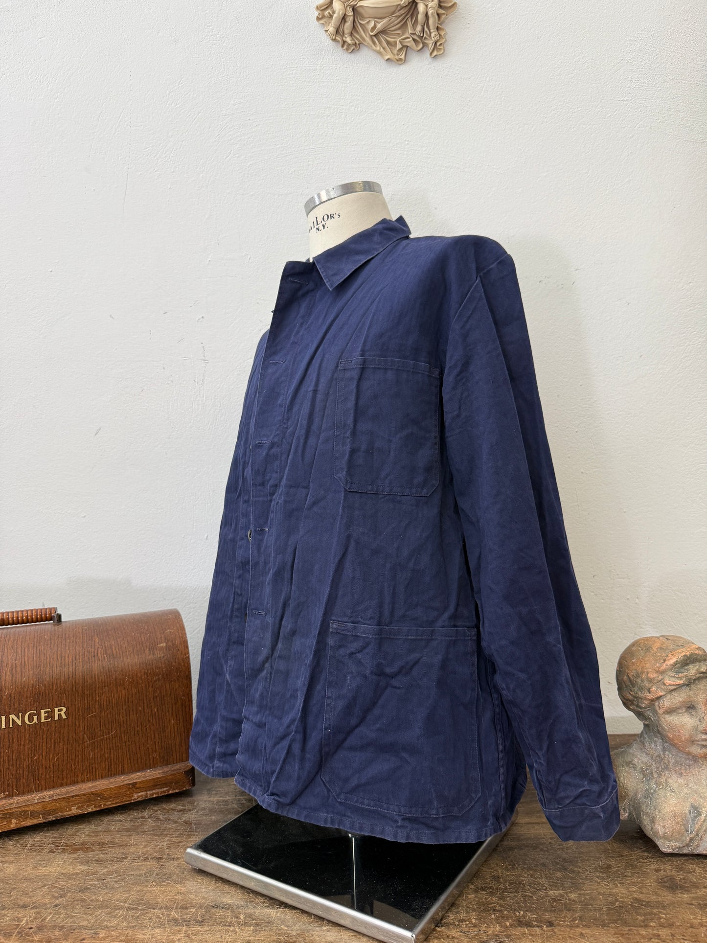 Vintage 90’s German Army Work Jacket HBT “L/XL”