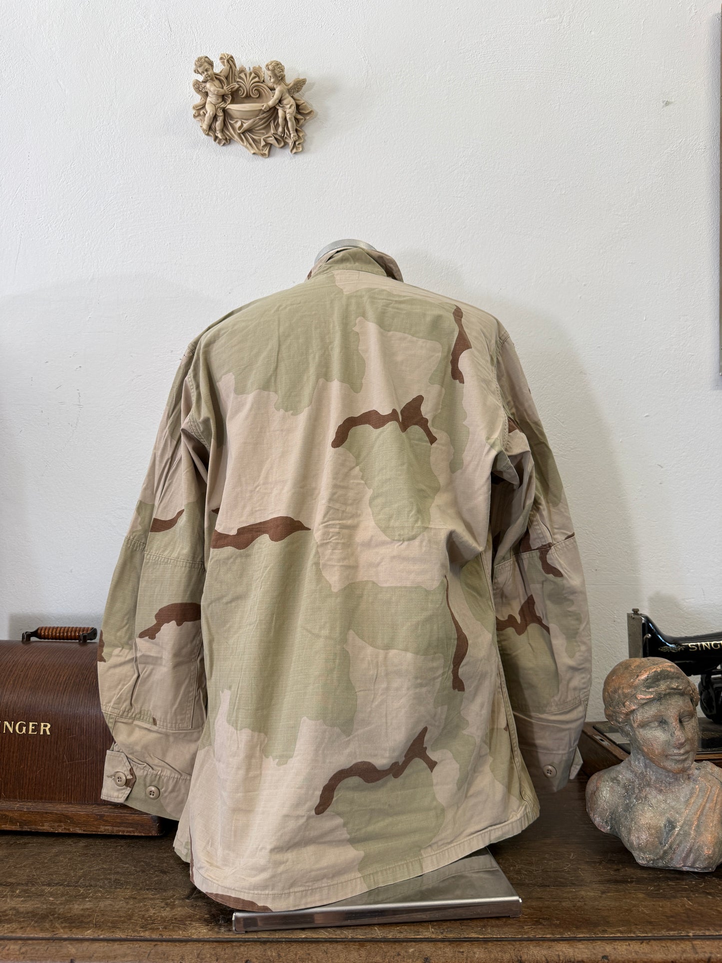 Vintage BDU Camo Jacket Ripstop US Army – XL