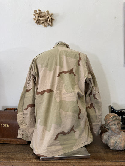 Vintage BDU Camo Jacket Ripstop US Army – XL