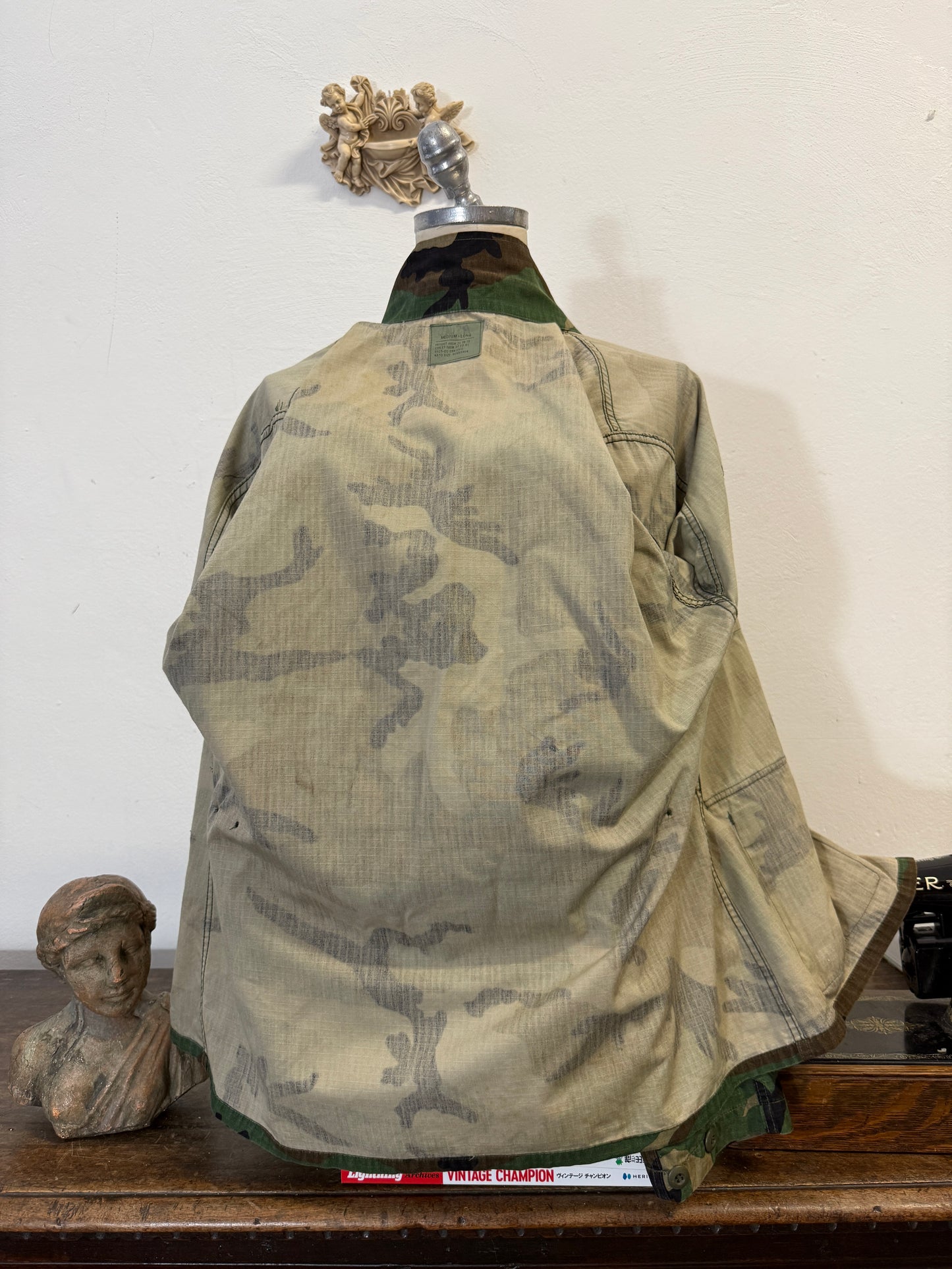 Vintage Woodland Jacket Rip Stop Us Army “L/XL”
