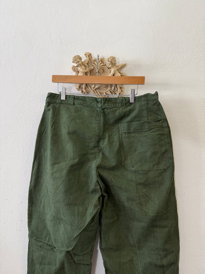 Vintage Swedish Army Fatigue Pants “W34”