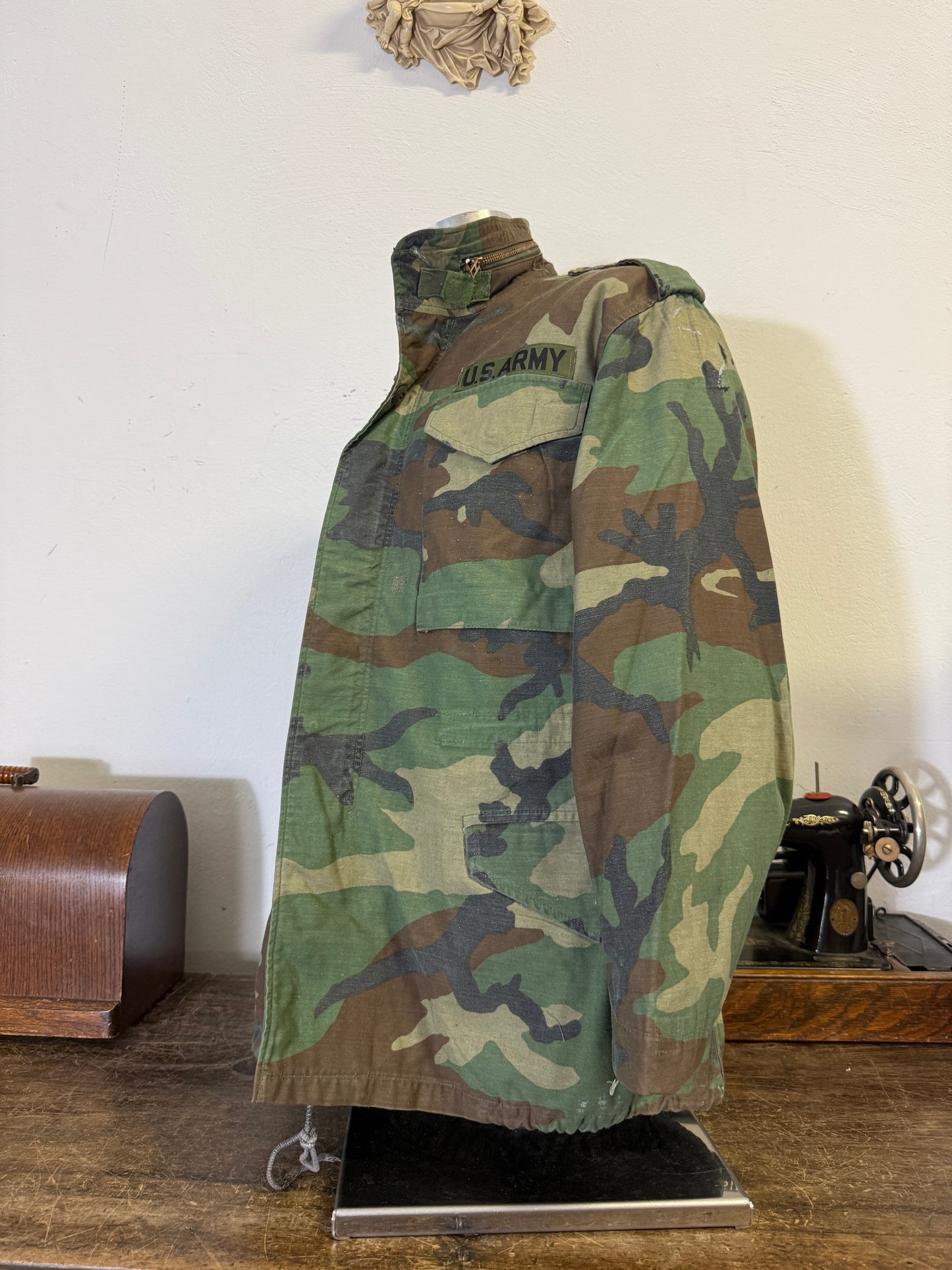 Vintage Woodland Field Jacket M65 Us Army “M”