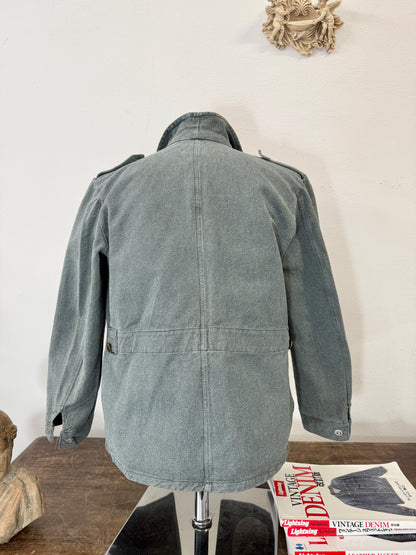 Vintage Selvedge Swiss Army Jacket “S/M”