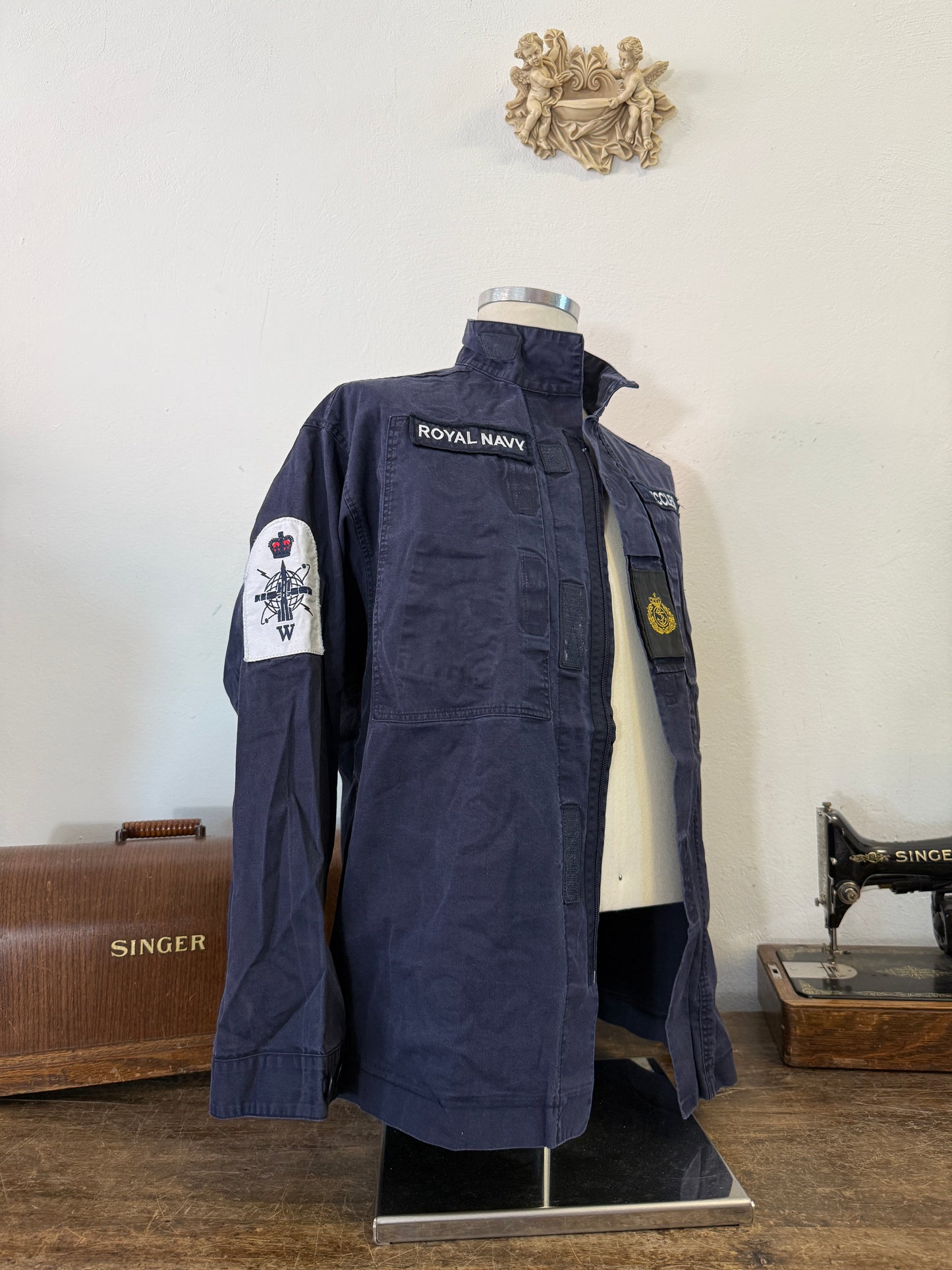 Vintage British Royal Navy Jacket “L”