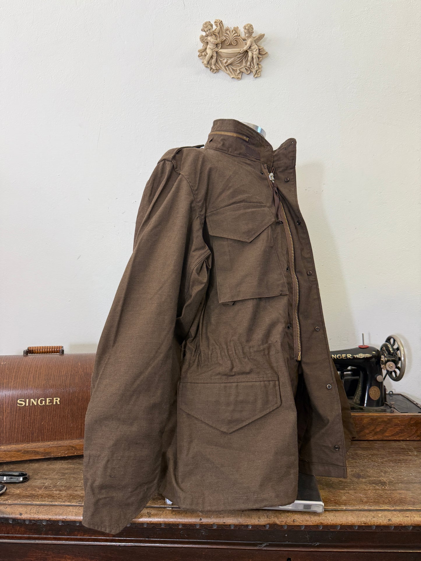 Vintage Field Jacket M65 Us Army Alpha Industries “XL”