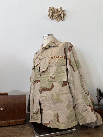 Vintage BDU Camo Jacket Ripstop US Army – XL