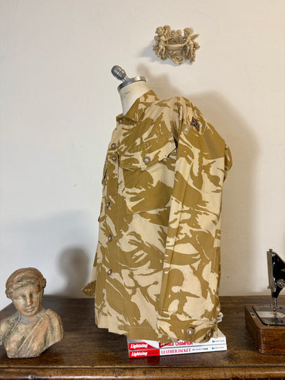Vintage British Army Camo Jacket “L/XL”