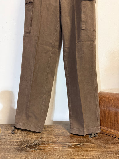 Vintage 80’s German Army Moleskin Cargo Pants “W33”
