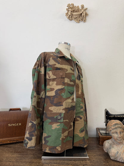 Vintage Ripstop Woodland Us Army Jacket “L/XL”