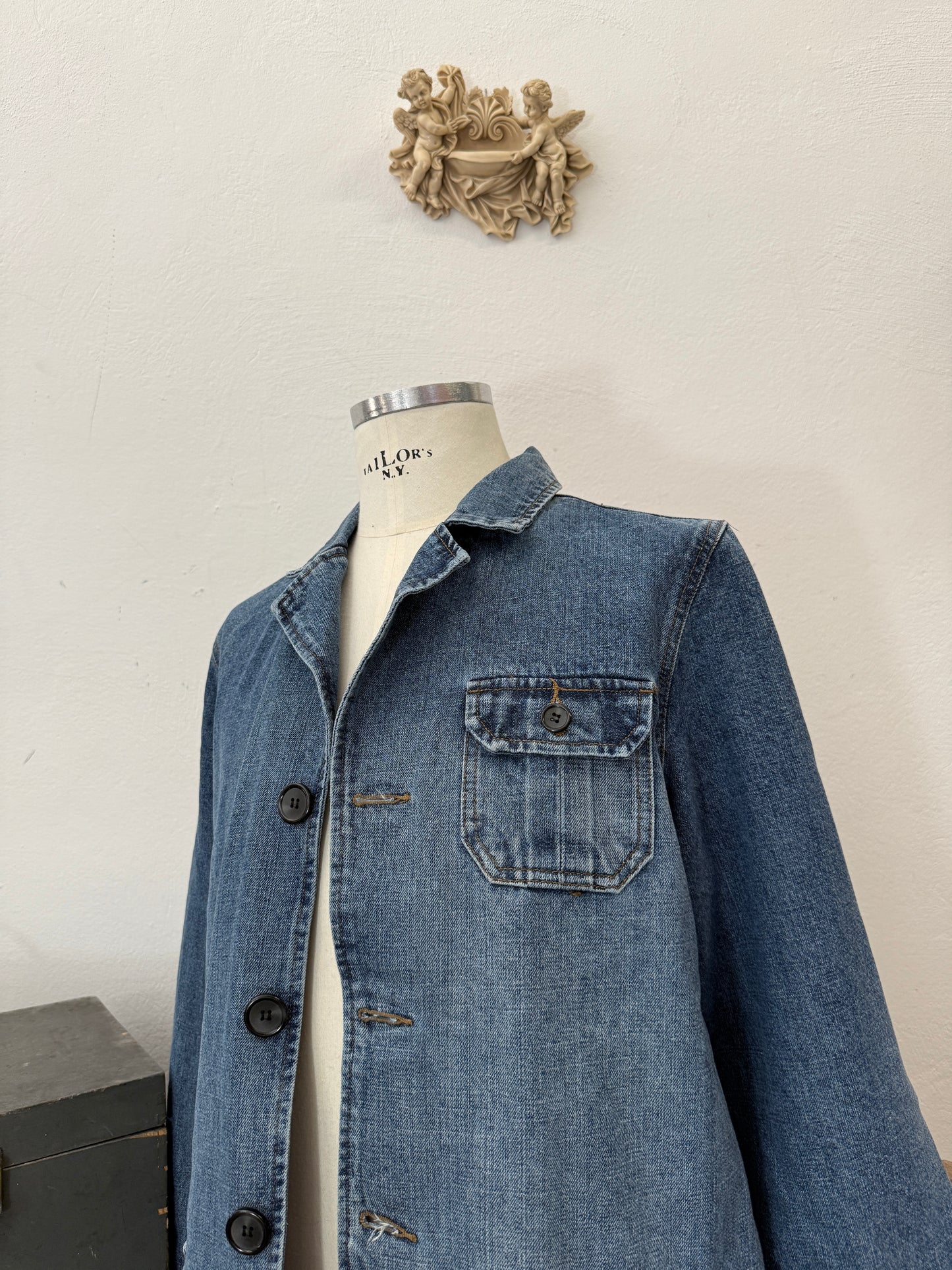 Vintage Denim Work Jacket “L”